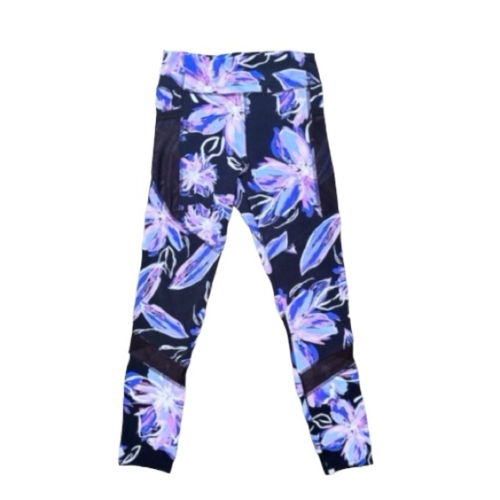 BSP Floral Yoga/Jogger Pants Size S With Phone holder Pockets/ Airways